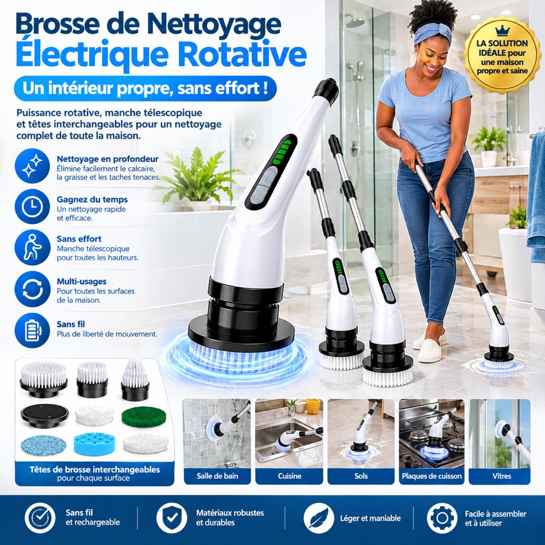 Nettoyez en profondeur, sans vous fatiguer à frotter.