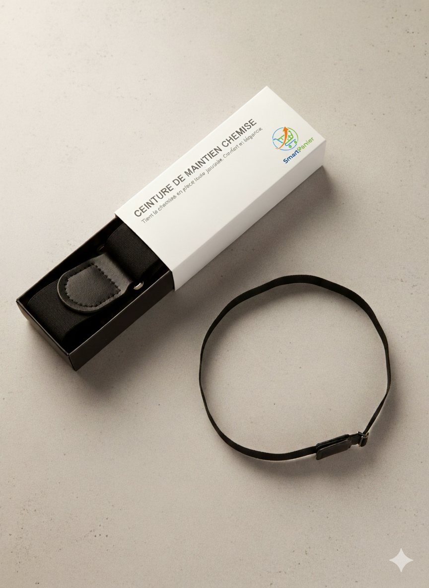 👔 Ceinture de Maintien Chemise Premium™