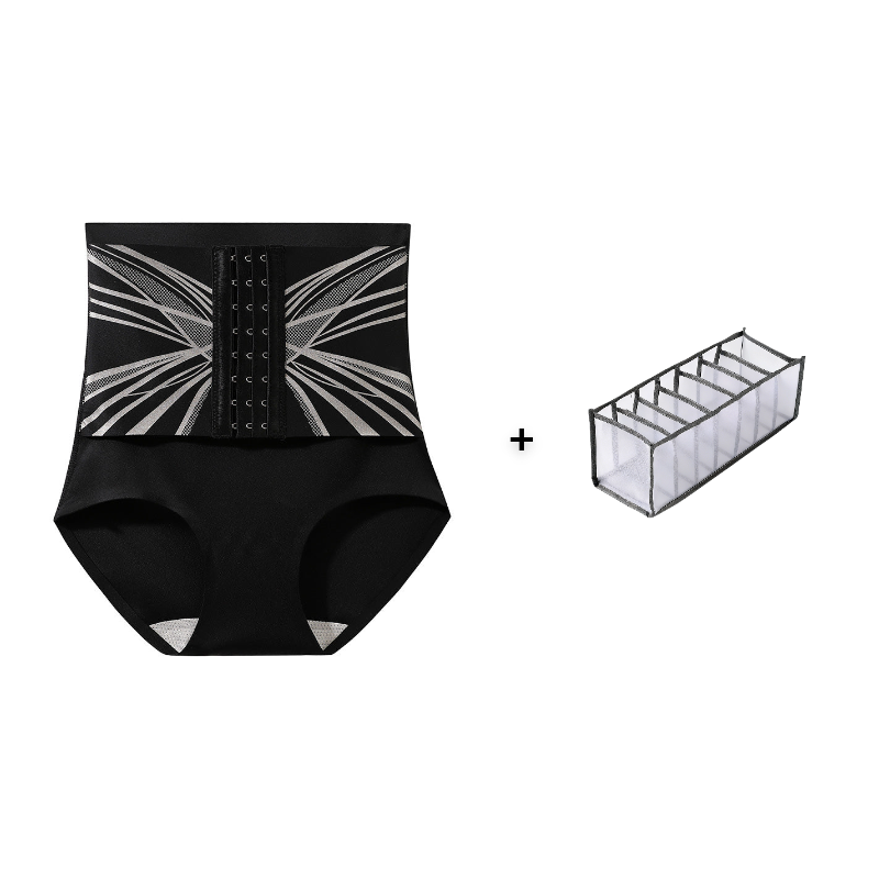🔥Sous-vêtements taille haute ajustables avec effet push-up pour les fesses