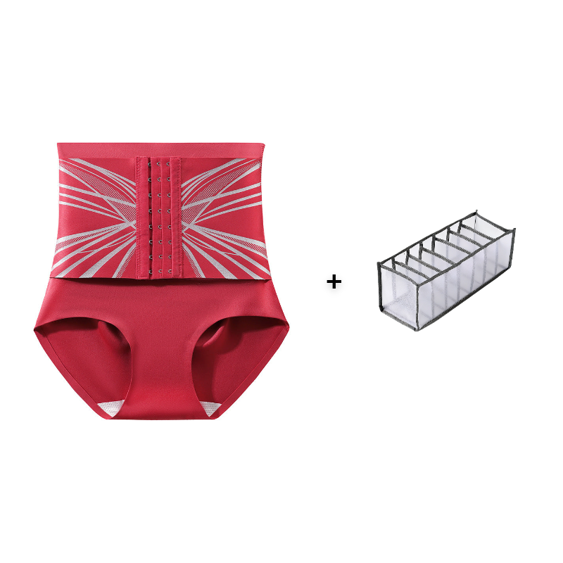 🔥Sous-vêtements taille haute ajustables avec effet push-up pour les fesses