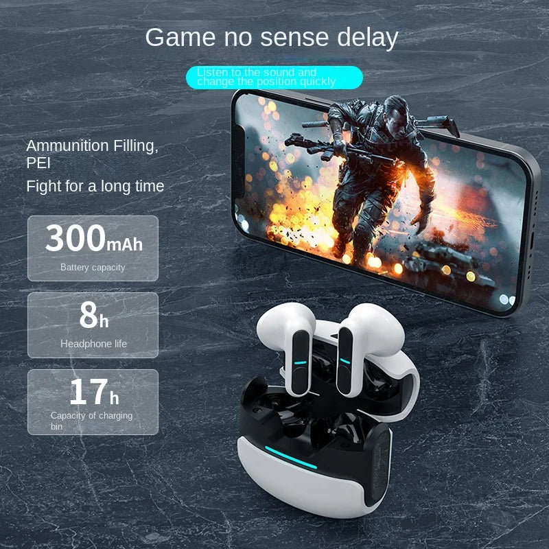 Écouteurs Gaming sans fils avec réduction de bruit