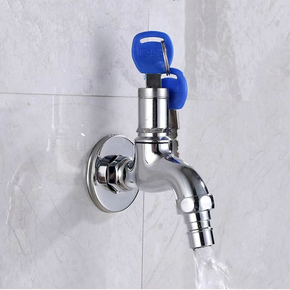 Promotion Spéciale : 1 ACHETÉ  = 1 OFFERT 🚰 Robinet Anti-Vol avec Clé d'Italie – Contrôle et Sécurité à Portée de Main
