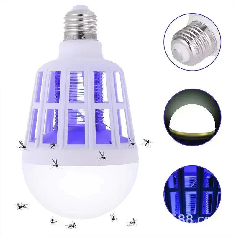 💡 Lampe LED Anti-Moustiques 2-en-1 🦟 – Éclaire & Protège pour des Soirées Tranquilles à l’Intérieur comme à l’Extérieur ✨