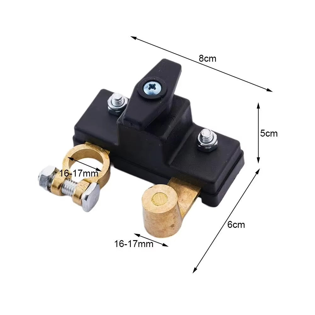 🔋 INTERRUPTEUR COUPE-CIRCUIT BATTERIE 12V/24V