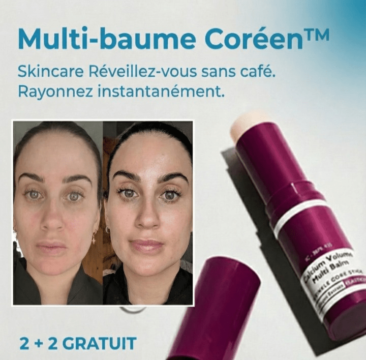 Multi-baume Coréen™ Skincare Réveillez-vous sans café. Rayonnez instantanément.﻿
