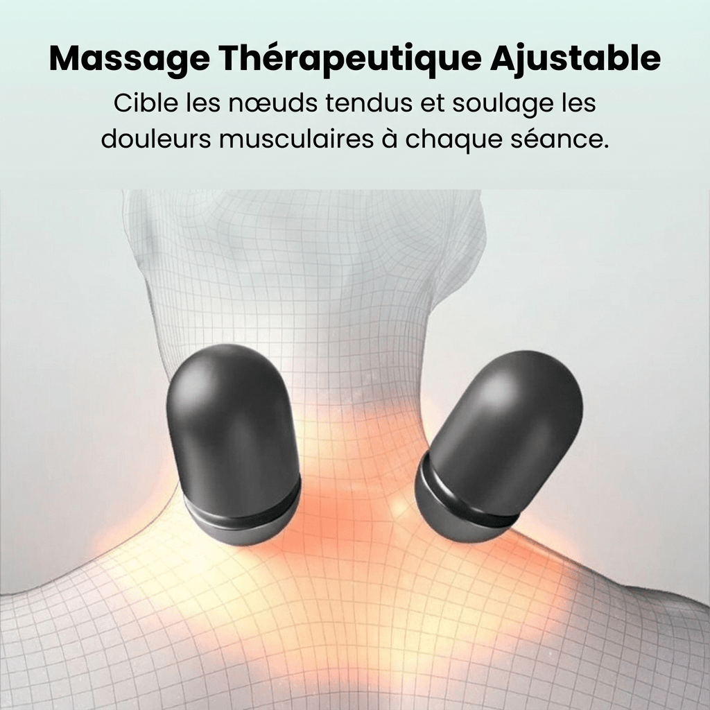 NeckFlow™ Masseur cervical 3-en-1 | "J'ai 38 ans mais je me sentais comme 65"