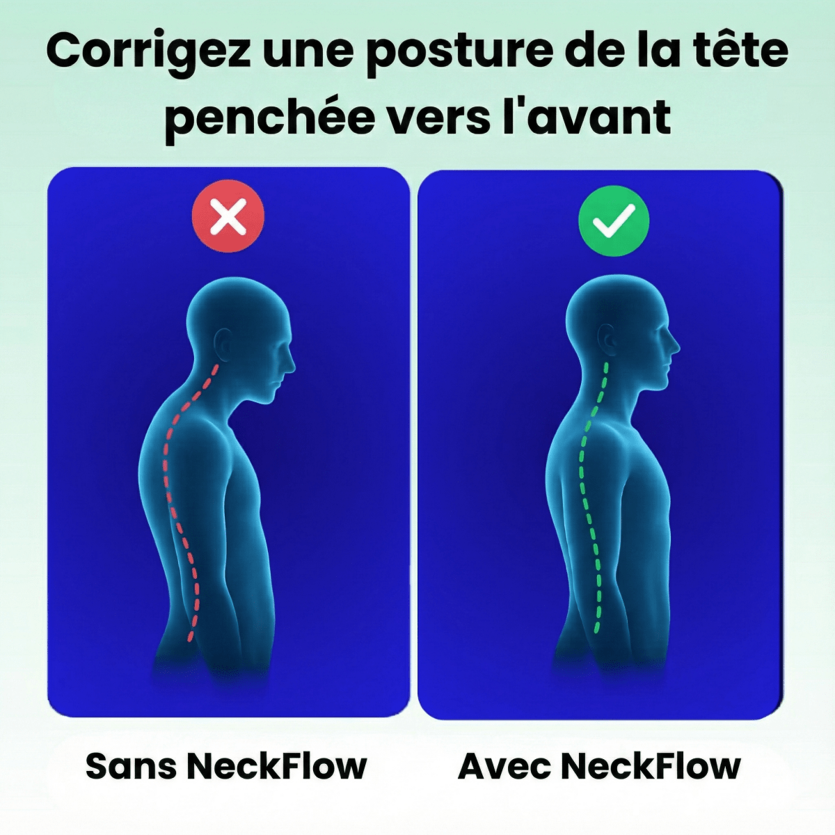 NeckFlow™ Masseur cervical 3-en-1 | "J'ai 38 ans mais je me sentais comme 65"
