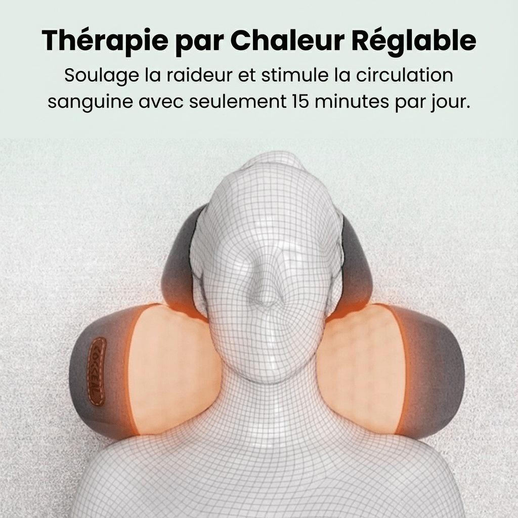 NeckFlow™ Masseur cervical 3-en-1 | "J'ai 38 ans mais je me sentais comme 65"