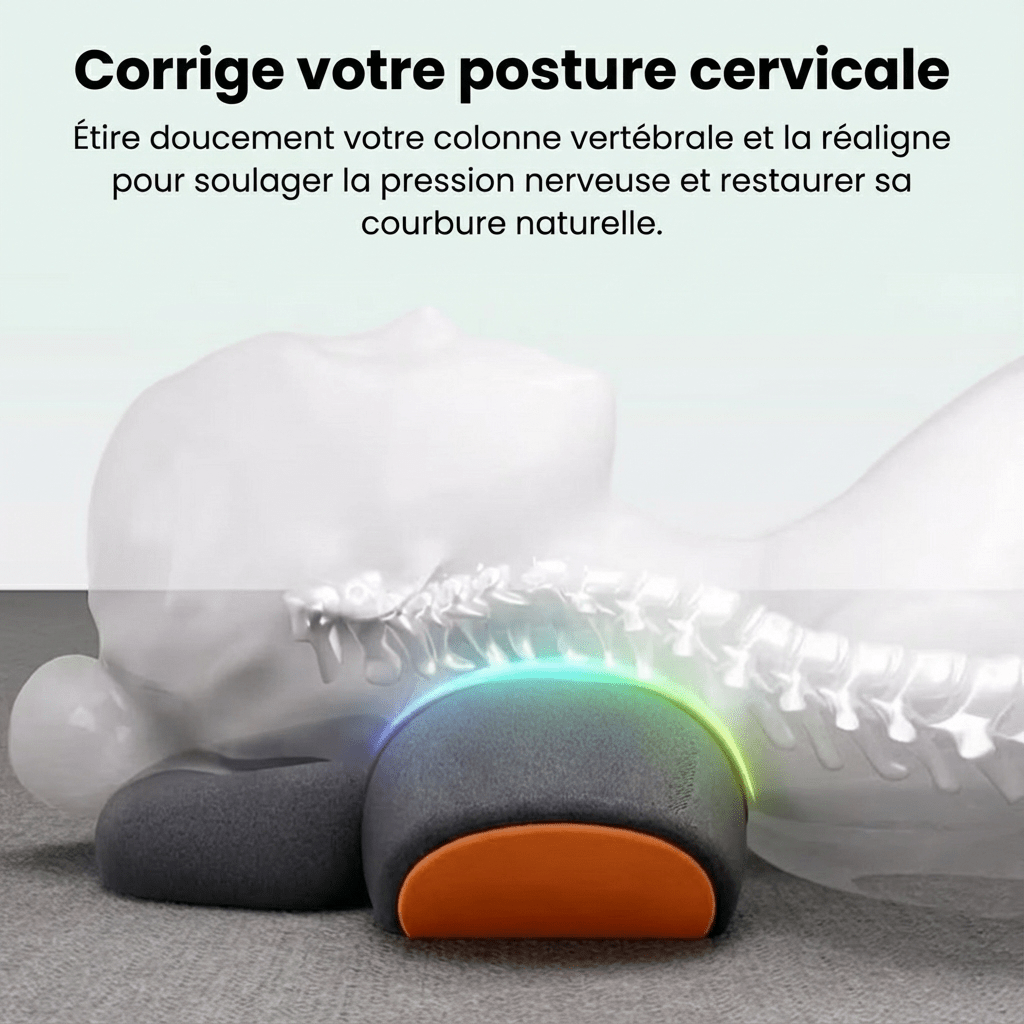 NeckFlow™ Masseur cervical 3-en-1 | "J'ai 38 ans mais je me sentais comme 65"