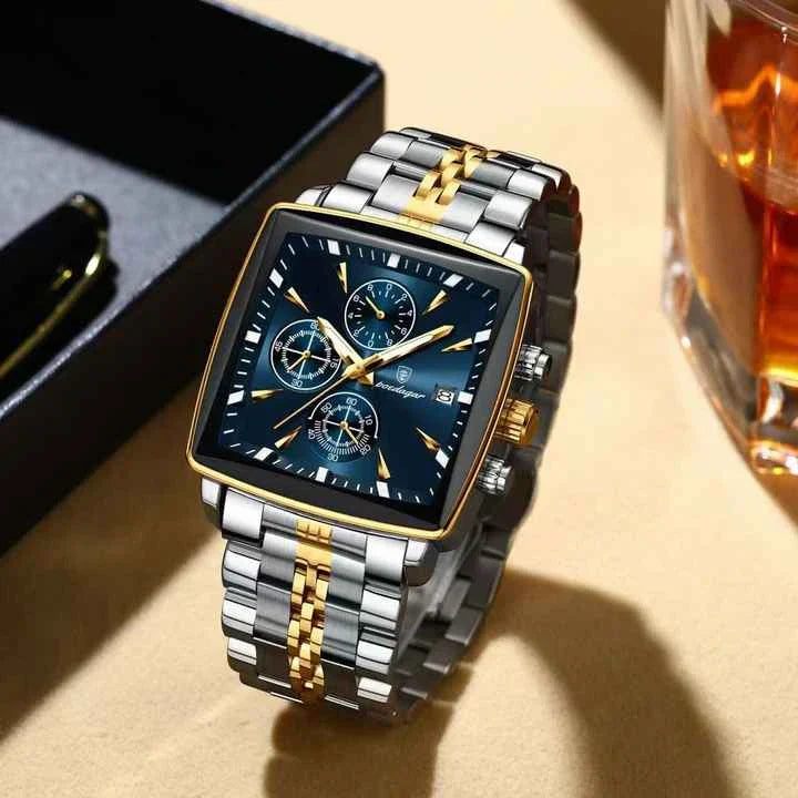 Montre POEDAGAR Haut de Gamme pour Homme – Élégance Intemporelle 👔